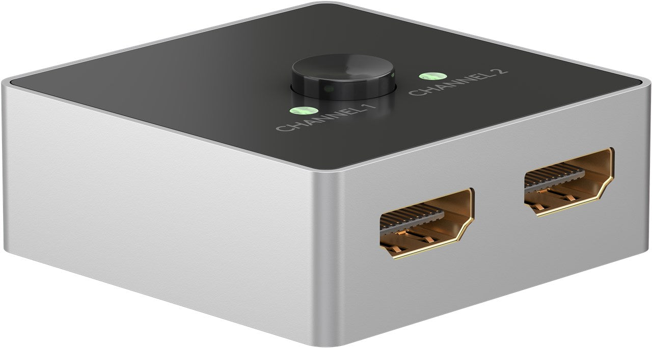 Commutatore switch HDMI 2 a 1 4K@60Hz Commutatore switch HDMI 2 a 1 4K@60Hz